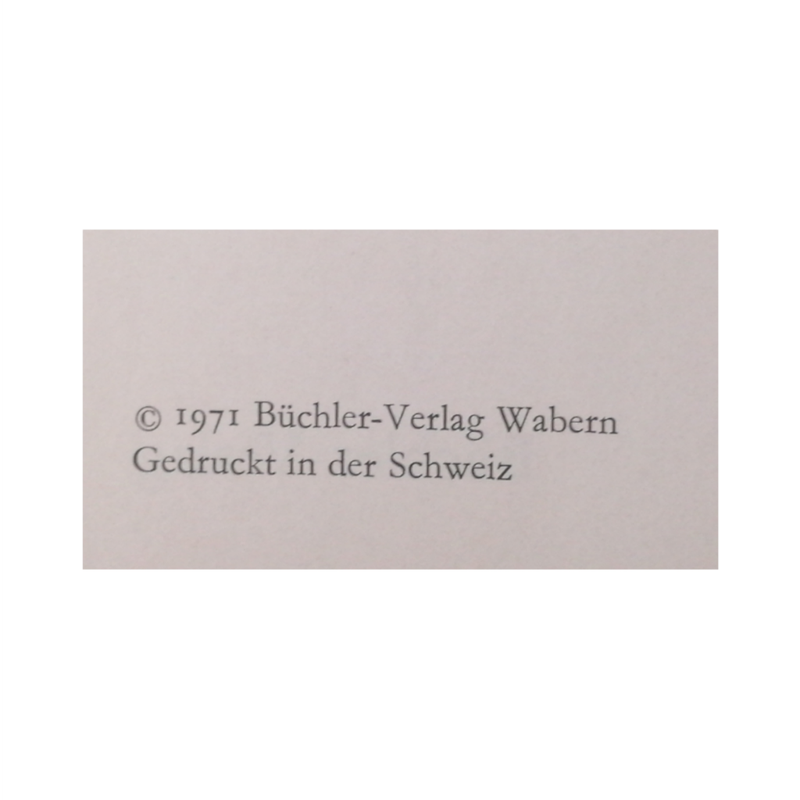 1971 Souvenir Deutschland Hardcover w/Dustjacket
