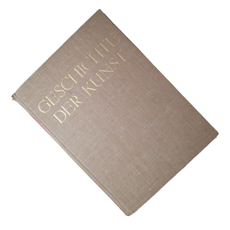 1933 Geschichte Der Kunst by Richard Hamman Hardcover w/o Dustjacket