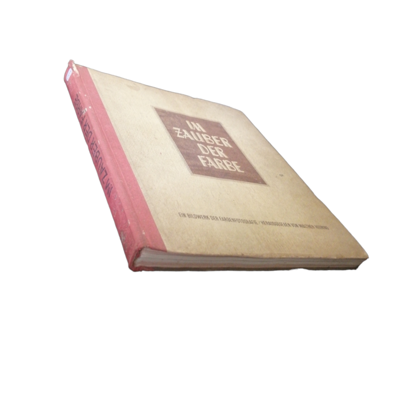1943 Im Zauber Der Farbe by Walther Heering Hardcover w/o Dustjacket