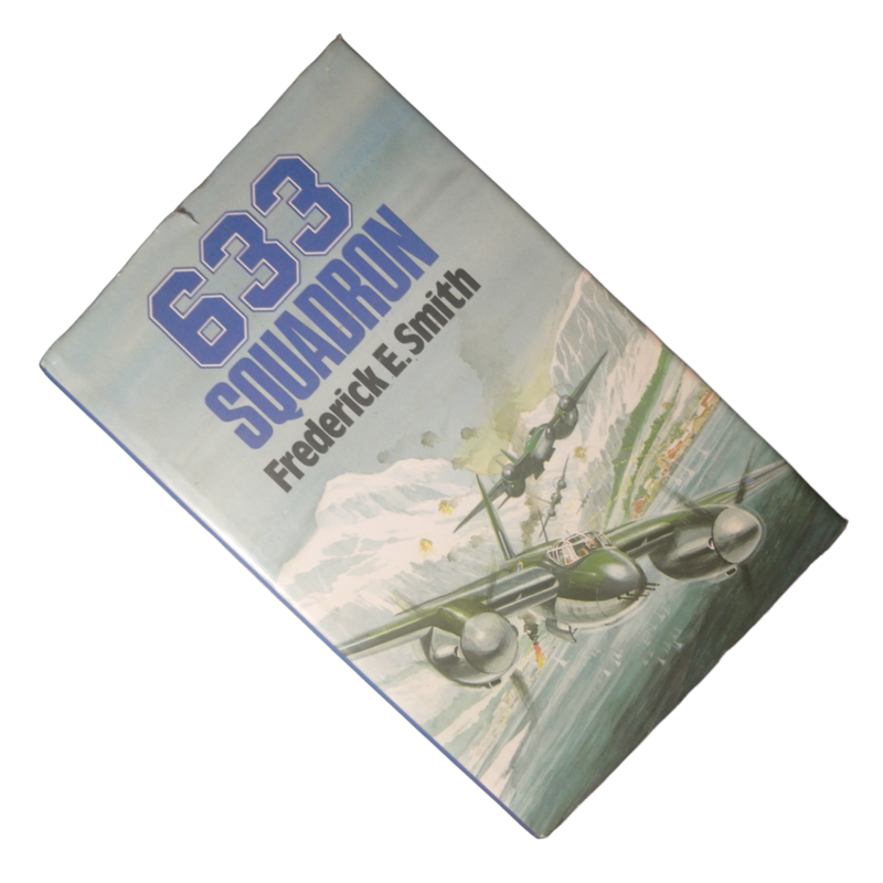1986 633 Squadron by Frederick E. Smith Large Print Hardcover w/Dustjacket