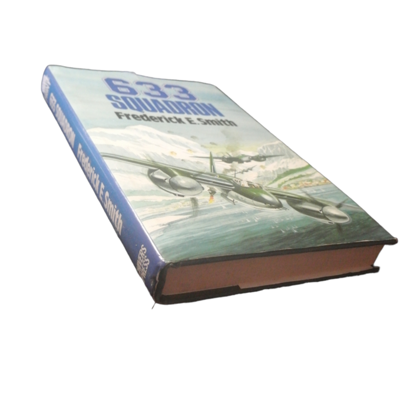 1986 633 Squadron by Frederick E. Smith Large Print Hardcover w/Dustjacket