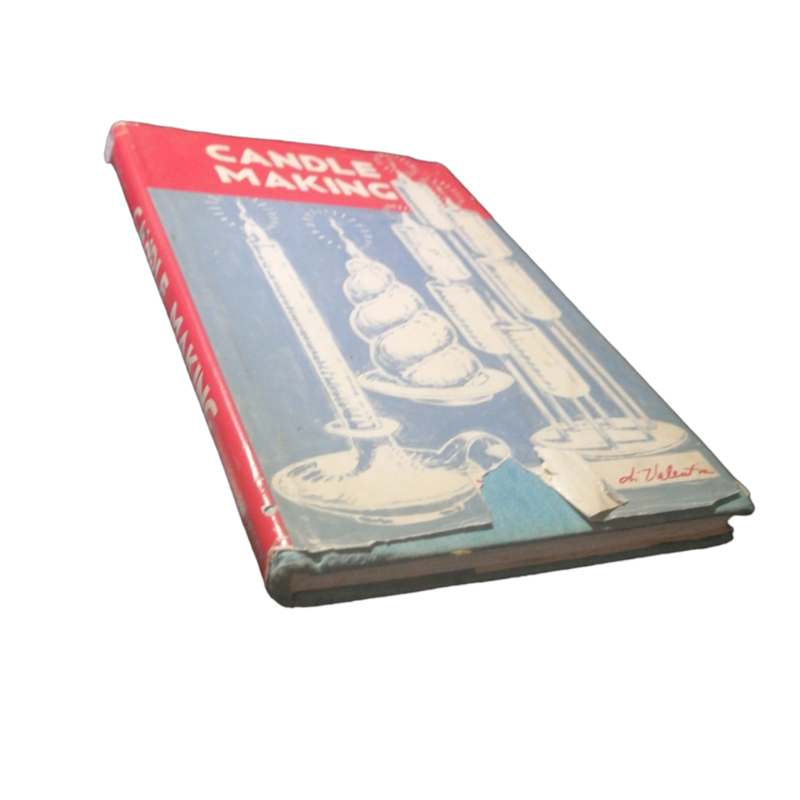 1974 First Edition Candle Making by Maria and Louis Di Valentin Hardcover w/Dustjacket