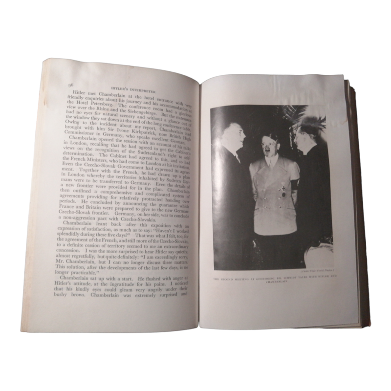 1951 Hitler`s Interpreter by Dr. Paul Schmidt Hardcover w/Dustjacket