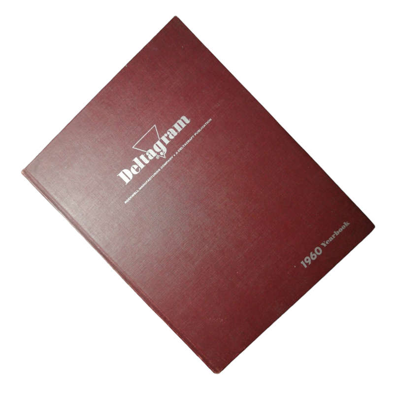 1960 Deltagram Yearbook Hardcover w/o Dustjacket