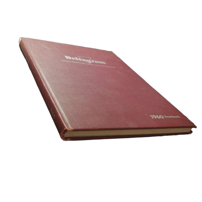 1960 Deltagram Yearbook Hardcover w/o Dustjacket