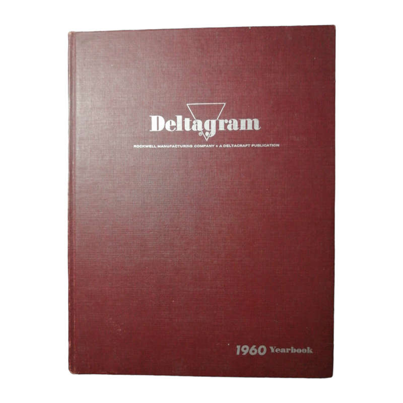 1960 Deltagram Yearbook Hardcover w/o Dustjacket