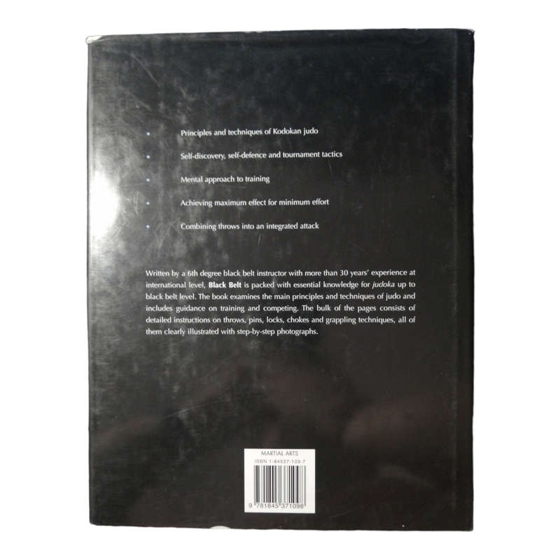 Black Belt- Judo Skills And Techniques by Neil Ohlenkamp 2006 Hardcover w/Dustjacket