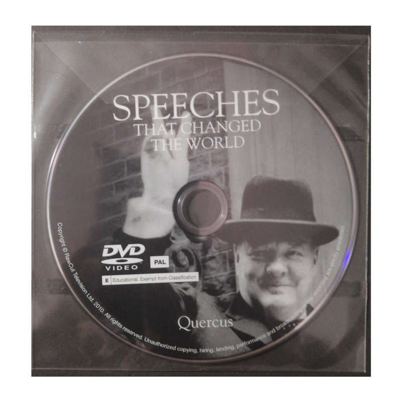 Speeches That Changed The World- DVD Included 2014 Hardcover w/Dustjacket