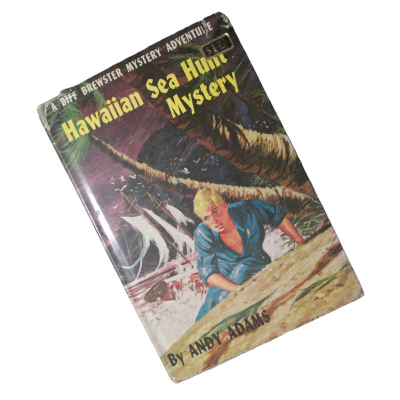 Hawaiian Sea Hunt Mystery by Andy Adams 1960 Hardcover w/Dustjacket