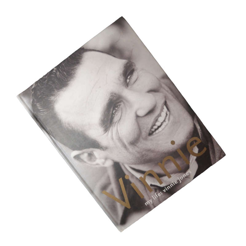 Vinnie- My Life by Vinnie Jones 2001 Hardcover w/o Dustjacket