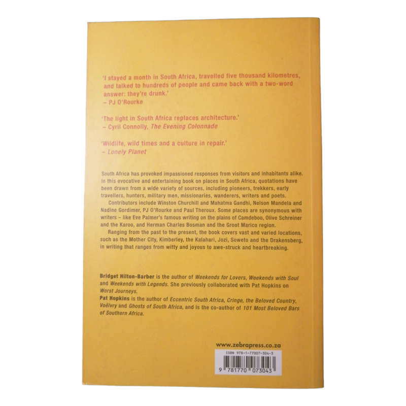 Place by Bridget Hilton-Barber and Pat Hopkins 2007 Softcover