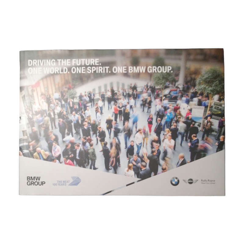 Driving The Future- One World, One Spirit, One BMW Group 2016 Hardcover w/Dustjacket
