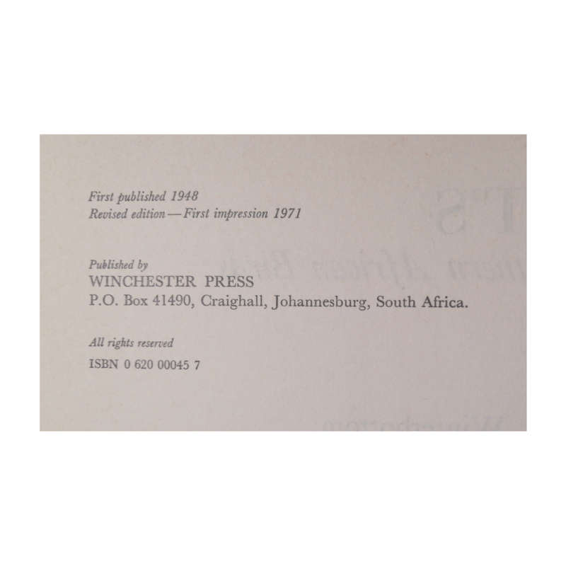 Priest`s Eggs Of Southern African Birds 1971 Hardcover w/Dustjacket
