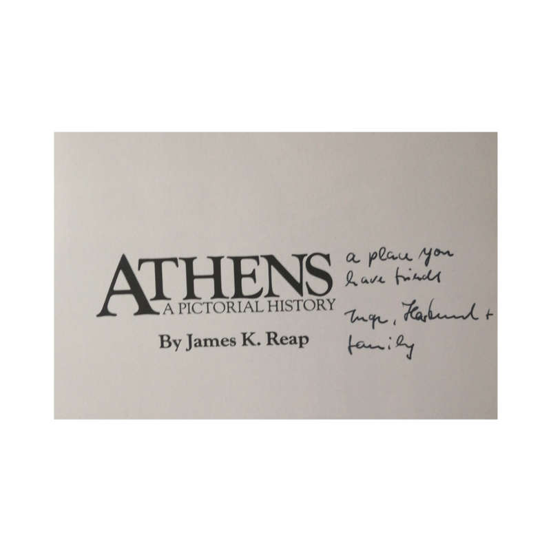 Athens- A Pictorial History by James K. Reap 1985 Softcover