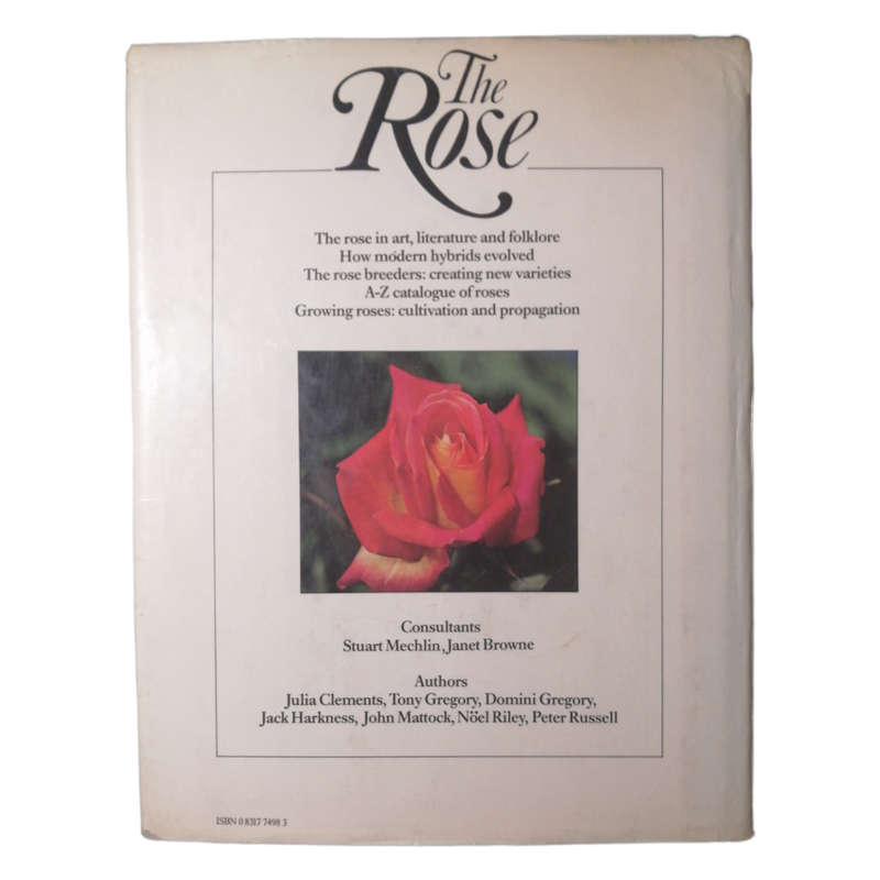 The Rose by Stuart Mechlin and Janet Browne 1979 Hardcover w/Dustjacket