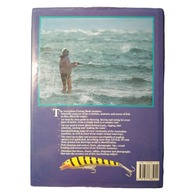 The Australian Fishing Book by Steve Starling 1992 Hardcover w/Dustjacket