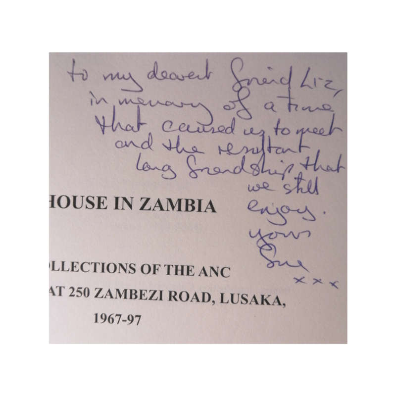 A House In Zambia by Robin Palmer 2008 Softcover