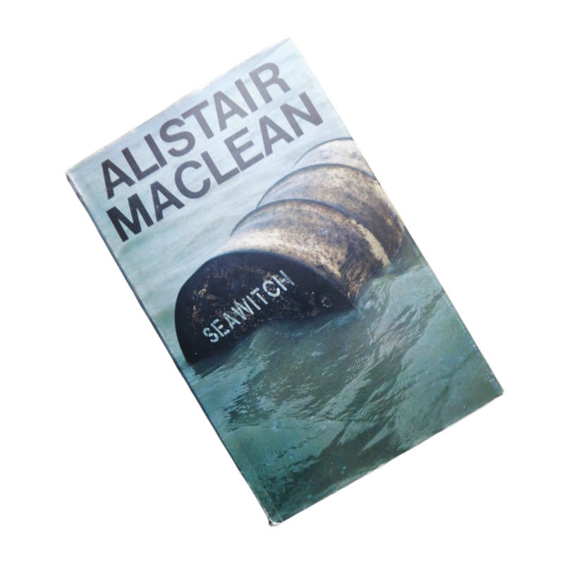 Seawitch by Alistair MacLean 1977 Hardcover w/Dustjacket