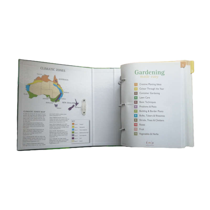 Gardening Made Easy Binder by International Masters Publishers 2010 Hardcover