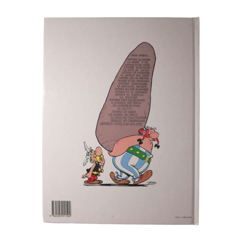 Asterix Chez Les Belges by R. Goscinny And A. Uderzo French Edition 1979 Hardcover w/o Dustjacket