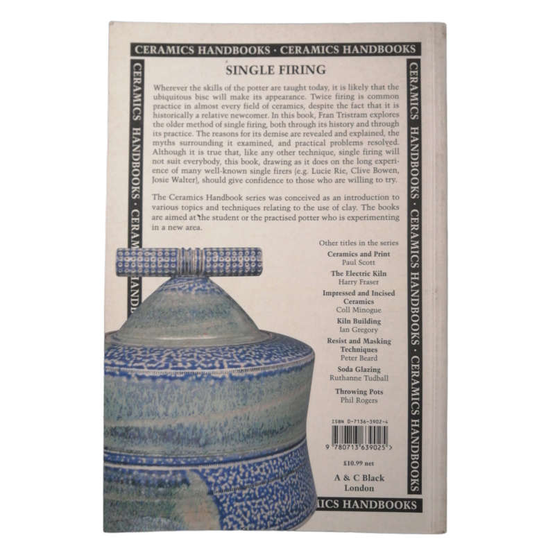 Single Firing- The Pros And Cons by Fran Tristram 1996 Softcover
