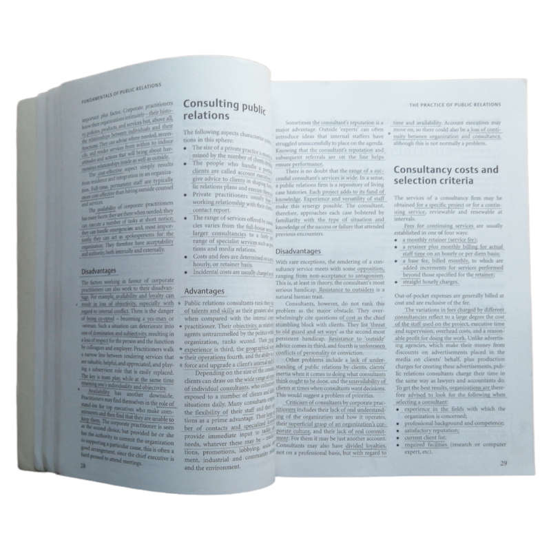 Handbook Of Public Relations by Skinner, Von Essen and Mersham 2001 Softcover