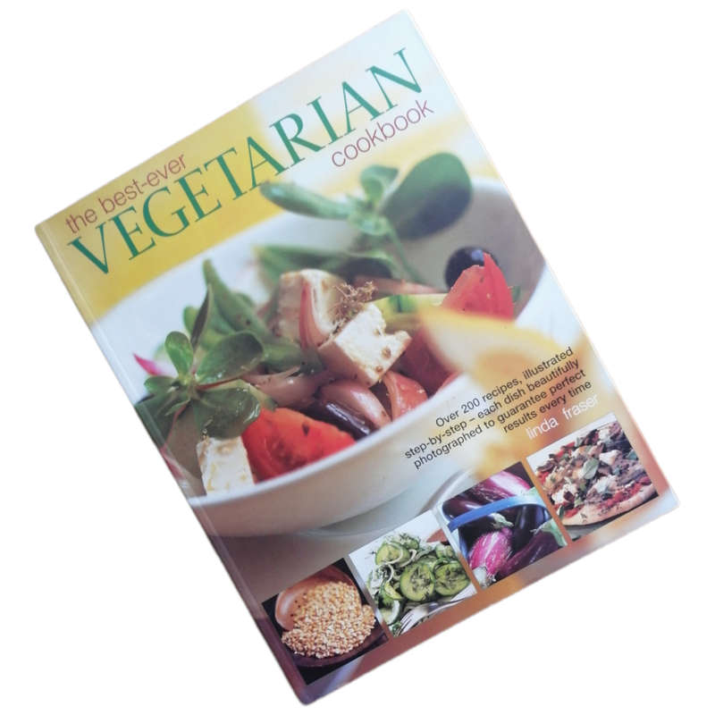 The Best Ever Vegetarian Cookbook by Linda Fraser 2011 Softcover