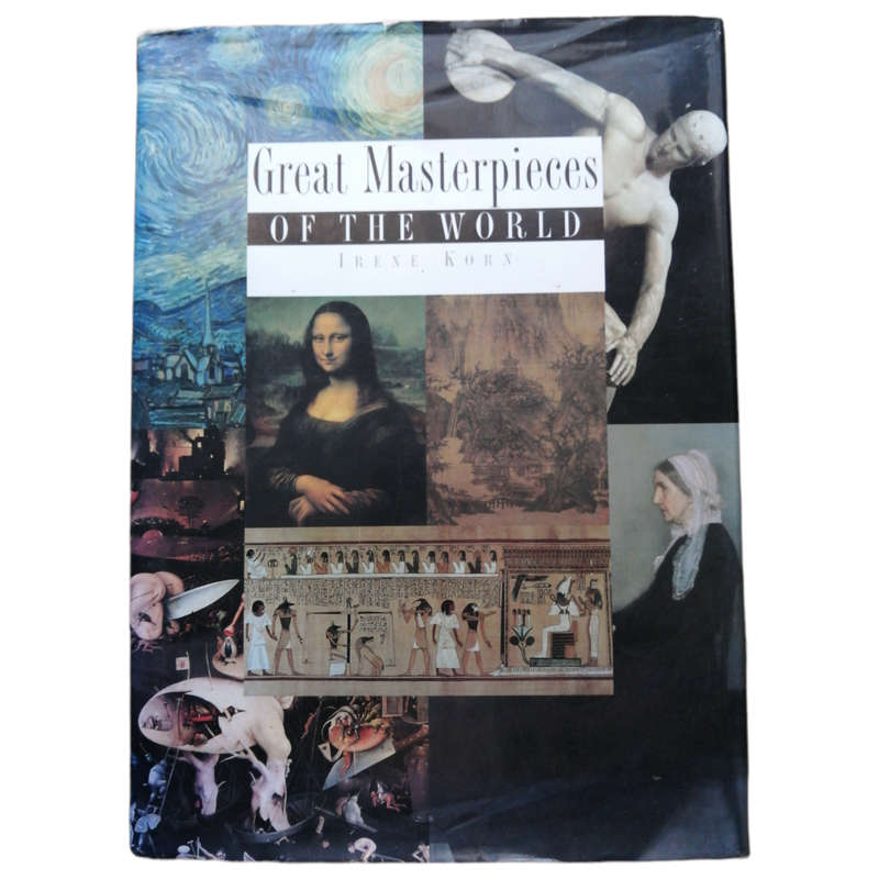 Great Masterpieces Of The World by Irene Korn 1992 Hardcover w/Dustjacket