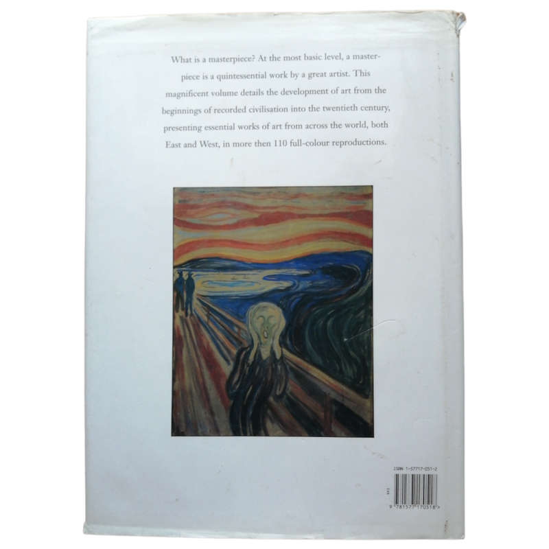 Great Masterpieces Of The World by Irene Korn 1992 Hardcover w/Dustjacket