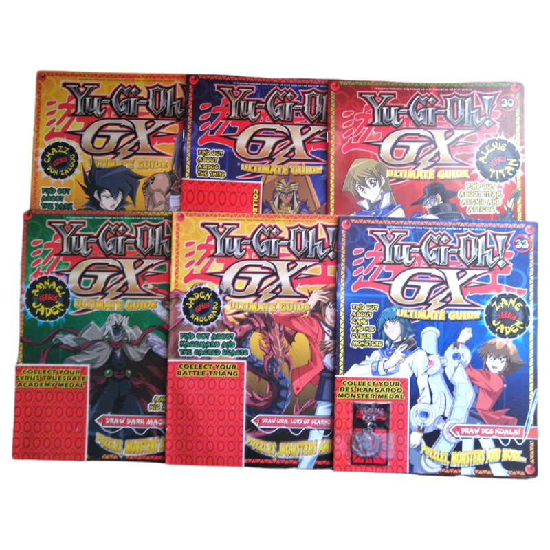 Yu-Gi-Oh! GX Ultimate Guide 37 Magazine Set With 2 Posters 2004 Softcover