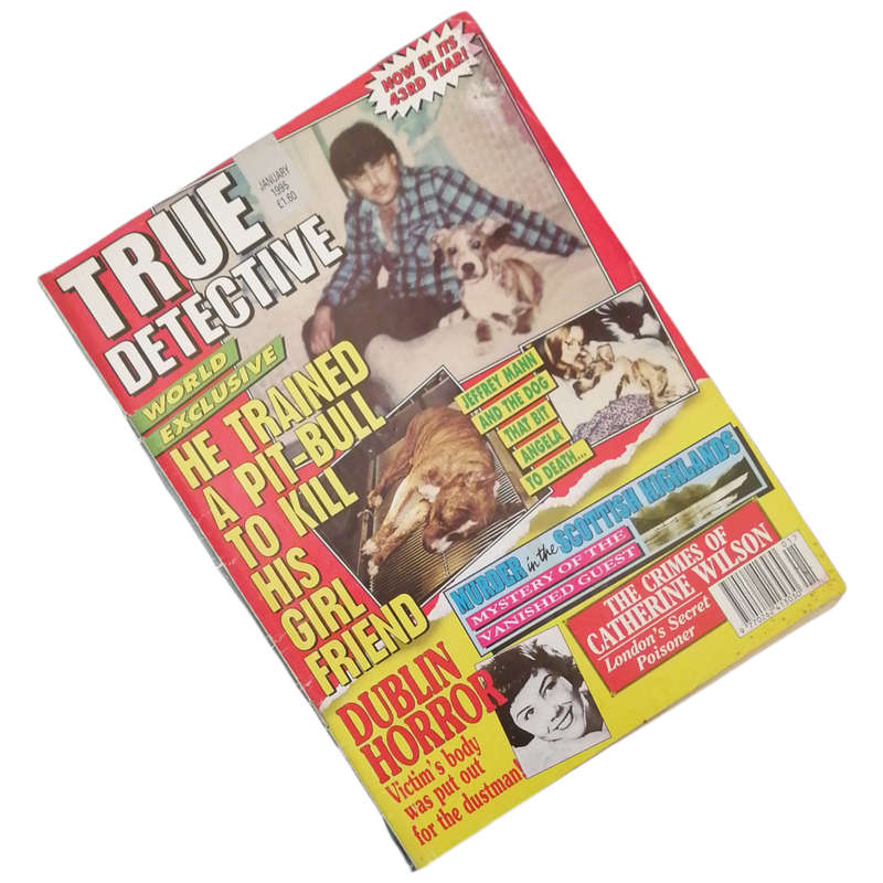 True Detective Magazine January 1995 Softcover