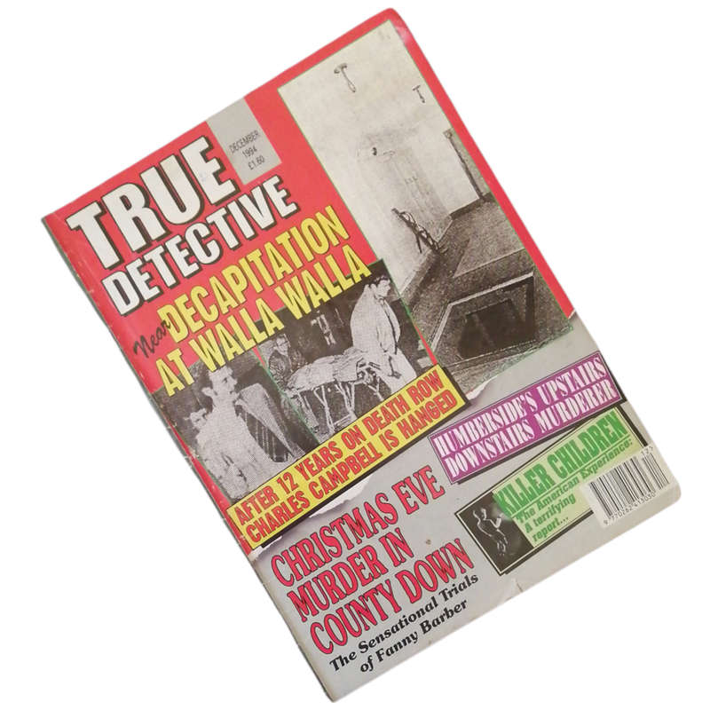 True Detective Magazine December 1994 Softcover