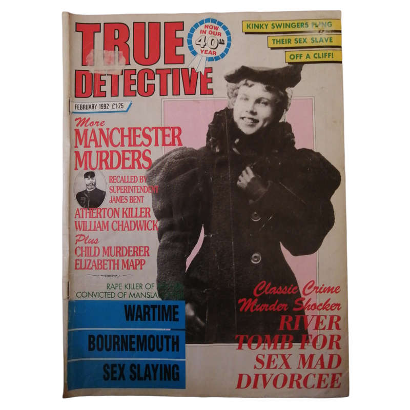 True Detective Magazine February 1992 Softcover