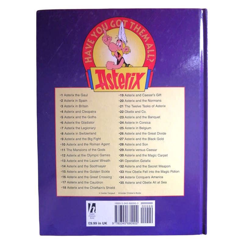 Asterix And Obelix All At Sea by R. Goscinny And A. Uderzo 1996 Hardcover w/o Dustjacket