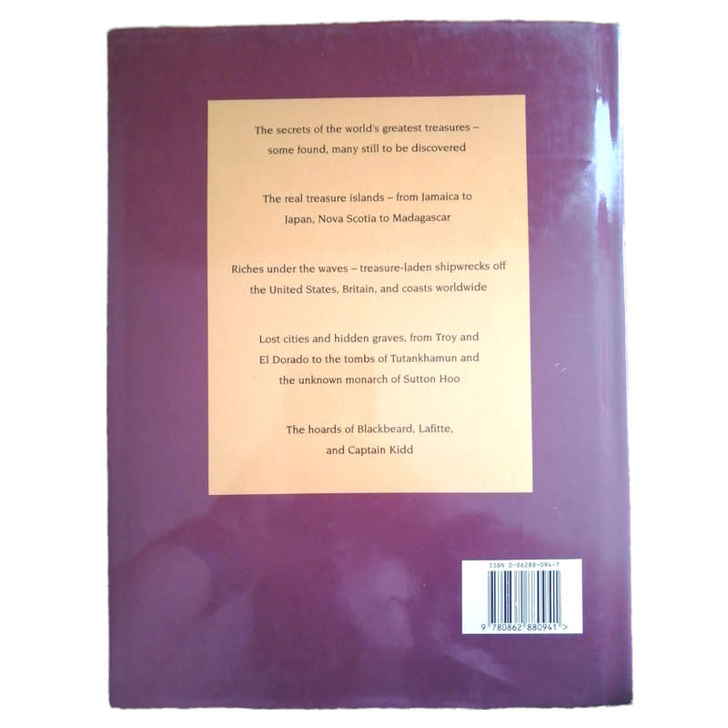 Treasure Lost, Found And Undiscovered by Mike Groushko 1996 Hardcover w/Dustjacket
