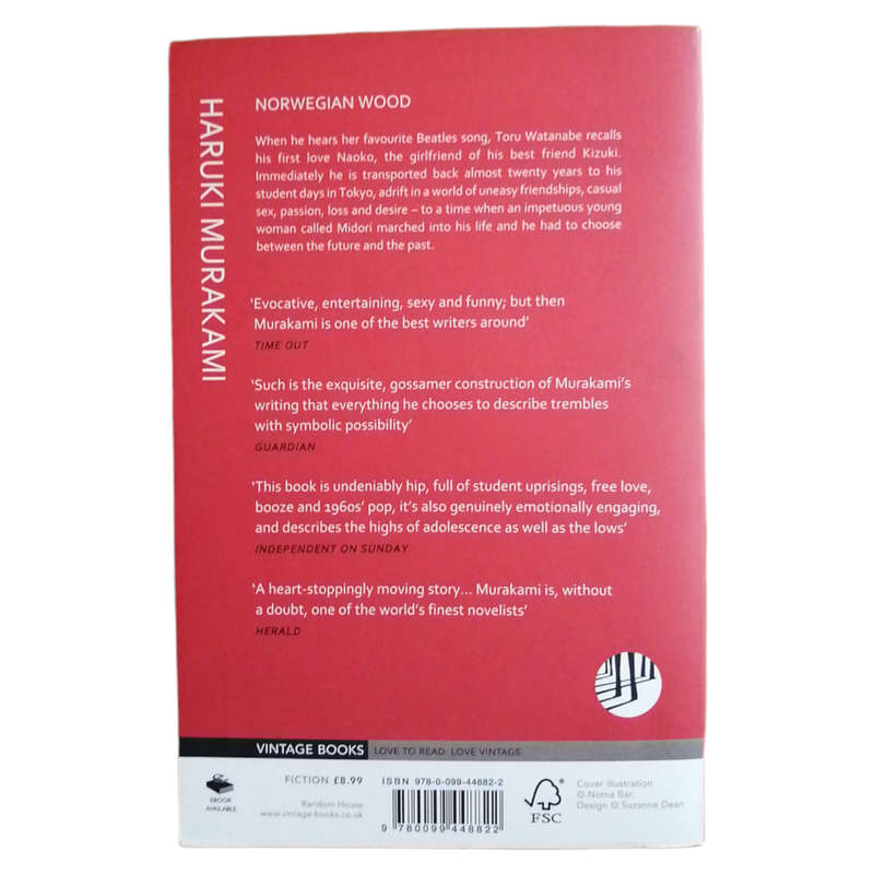 Norwegian Wood by Haruki Murakami 2003 Softcover