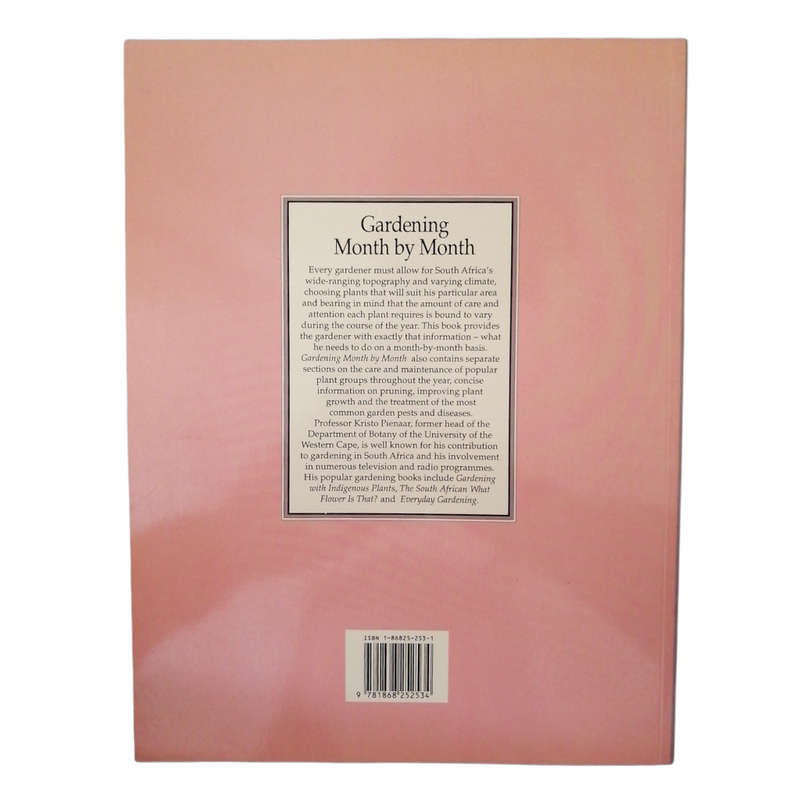 Gardening Month By Month by Kristo Pienaar 1992 Softcover