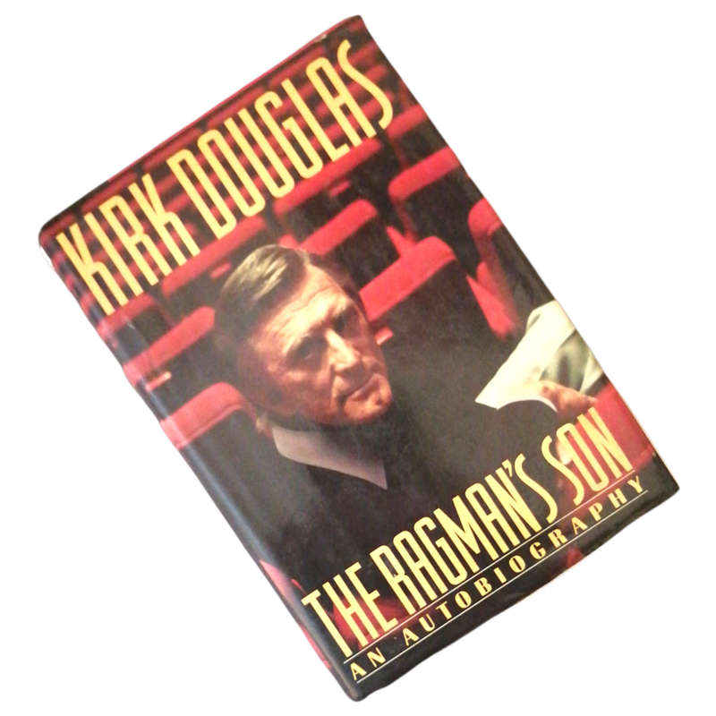 The Ragman`s Son- An Autobiography by Kirk Douglas 1988 Hardcover w/Dustjacket