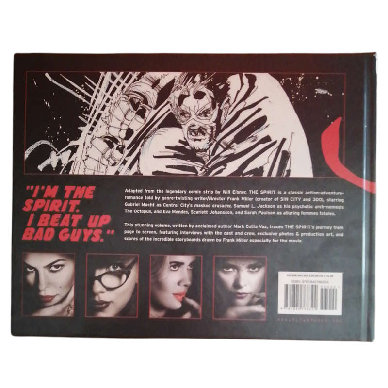 The Spirit- The Movie Visual Companion by Mark Cotta Vaz First Edition 2008 Hardcover w/o Dustjacket