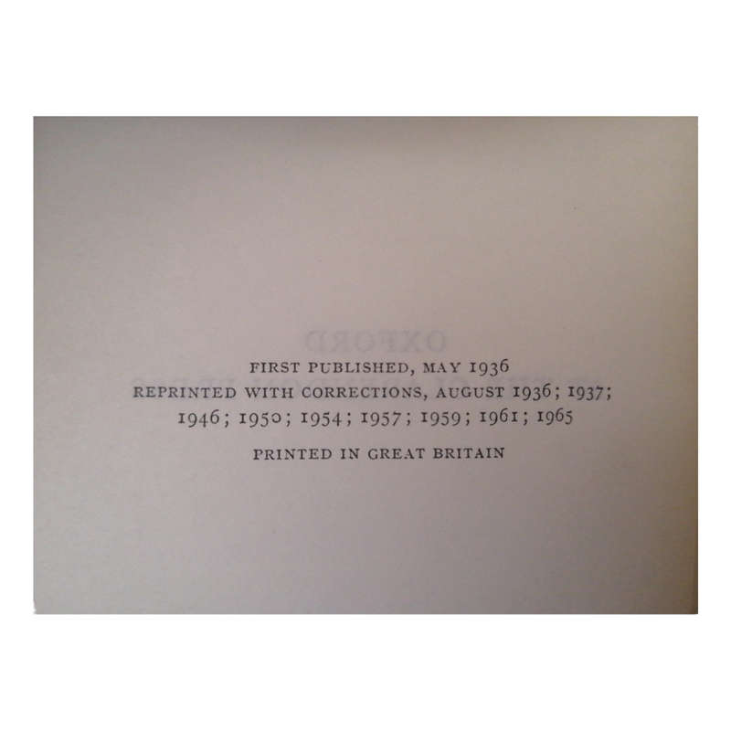 An ABC Of English Usage by H. A. Treble and G. H. Vallins 1965 Hardcover w/o Dustjacket