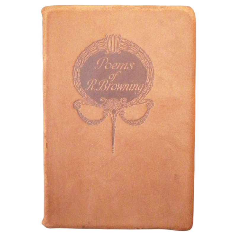 Poems Of Robert Browning Selected by Rev. Edward Frederick Hoernle Softcover