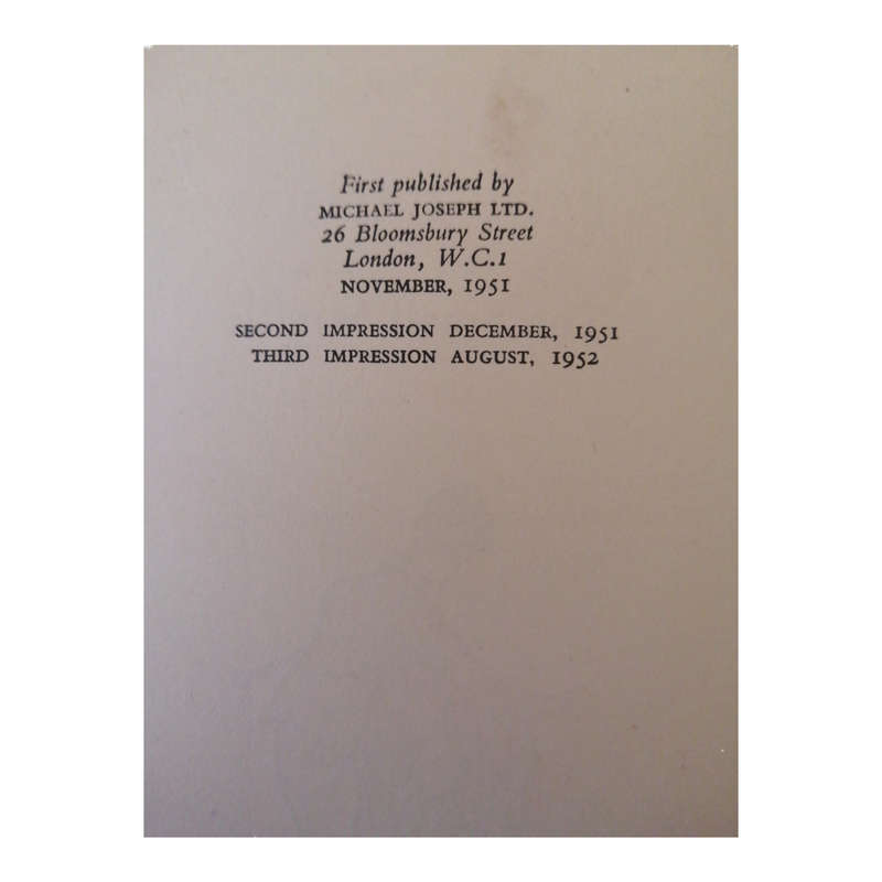 The Small Miracle by Paul Gallico 1952 Hardcover w/o Dustjacket