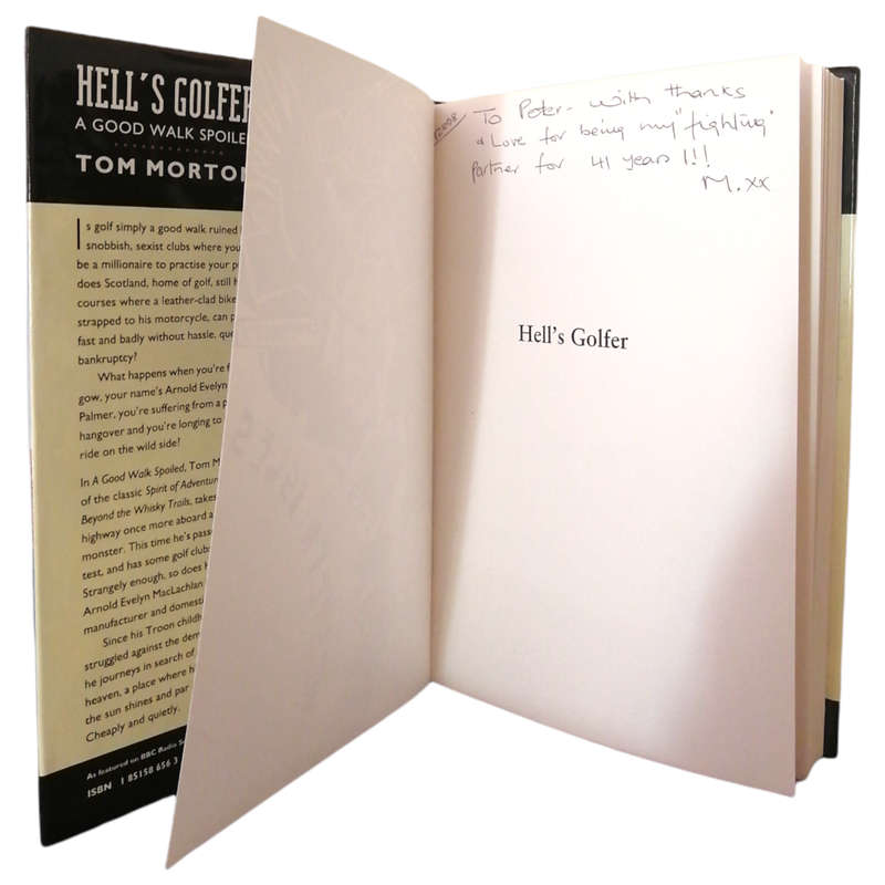 Hell`s Golfer- A Good Walk Spoiled by Tom Morton 1995 Hardcover w/Dustjacket