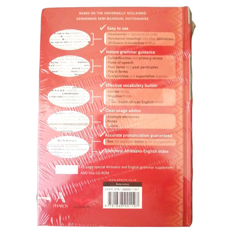 Pharos English Dictionary For South Africa 2011  Hardcover w/o Dustjacket