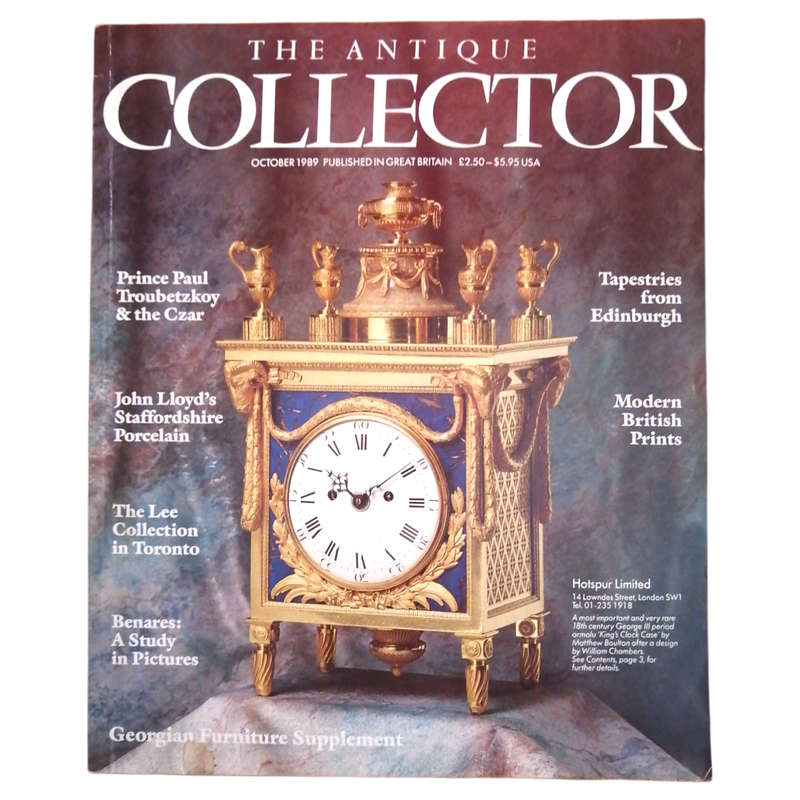 The Antique Collector Volume 60 Number 10 October 1989  Softcover