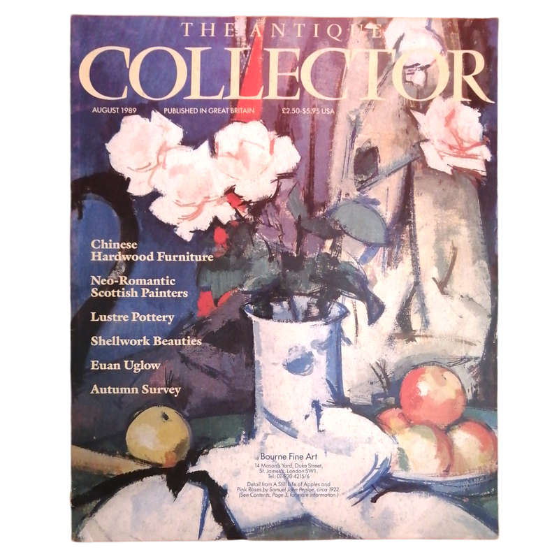 The Antique Collector Volume 60 Number 8 August 1989  Softcover