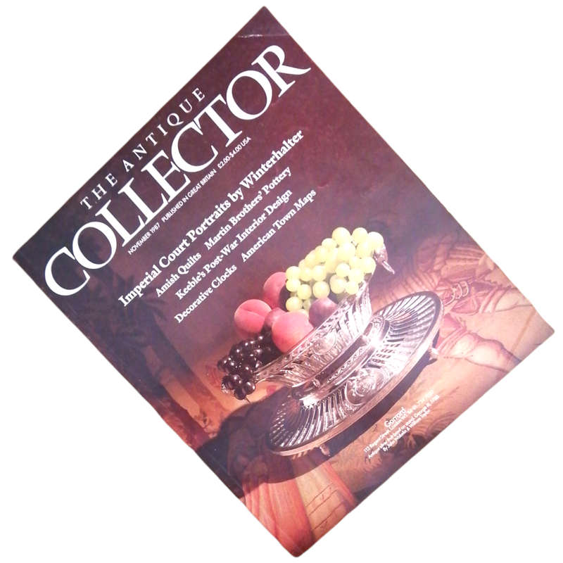 The Antique Collector Volume 58 Number 11 November 1987 Softcover