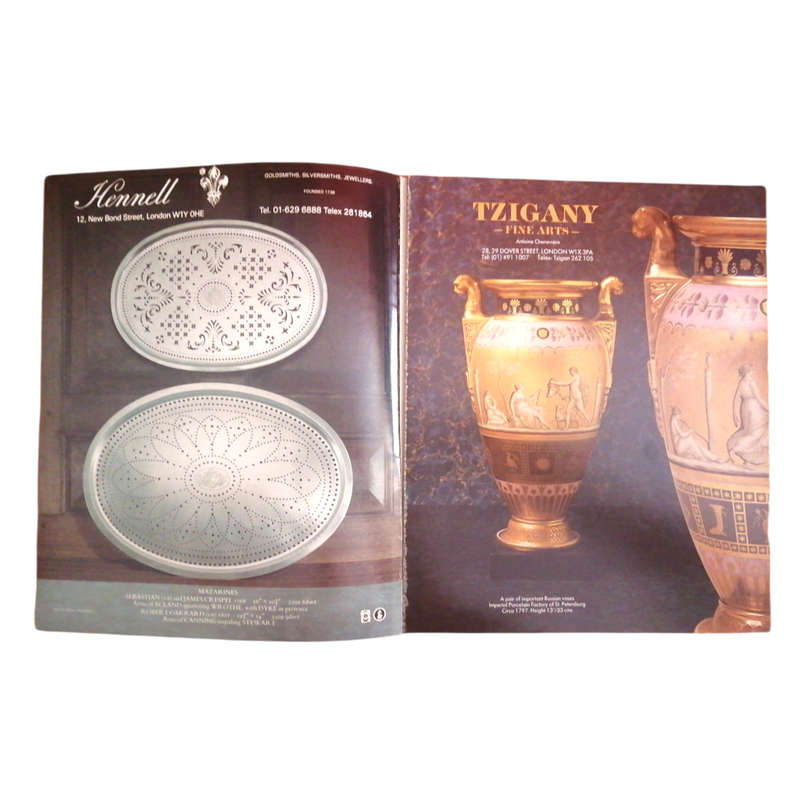 The Antique Collector Volume 57 Number 8 August 1986 Softcover