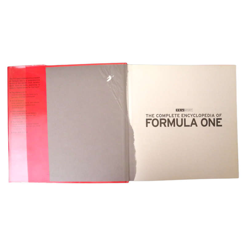 The Complete Encyclopedia Of Formula One by Bruce Jones 2004 Hardcover w/Dustjacket