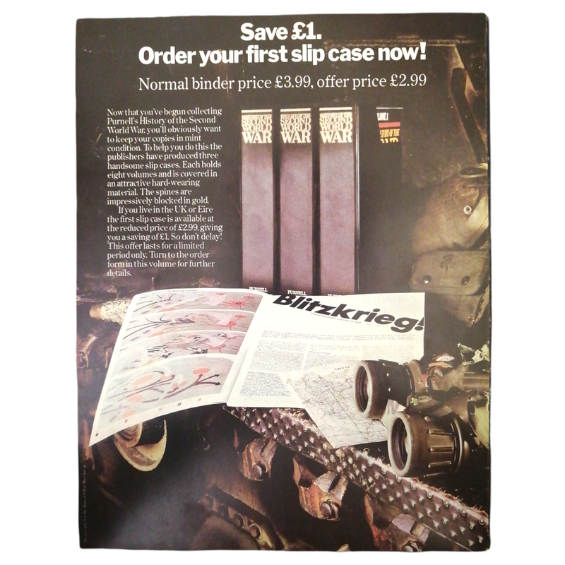 Purnell`s History Of The Second World War New Monthly Edition Book 7, 8 , 9, 10, 12 And 13 Set By Pu